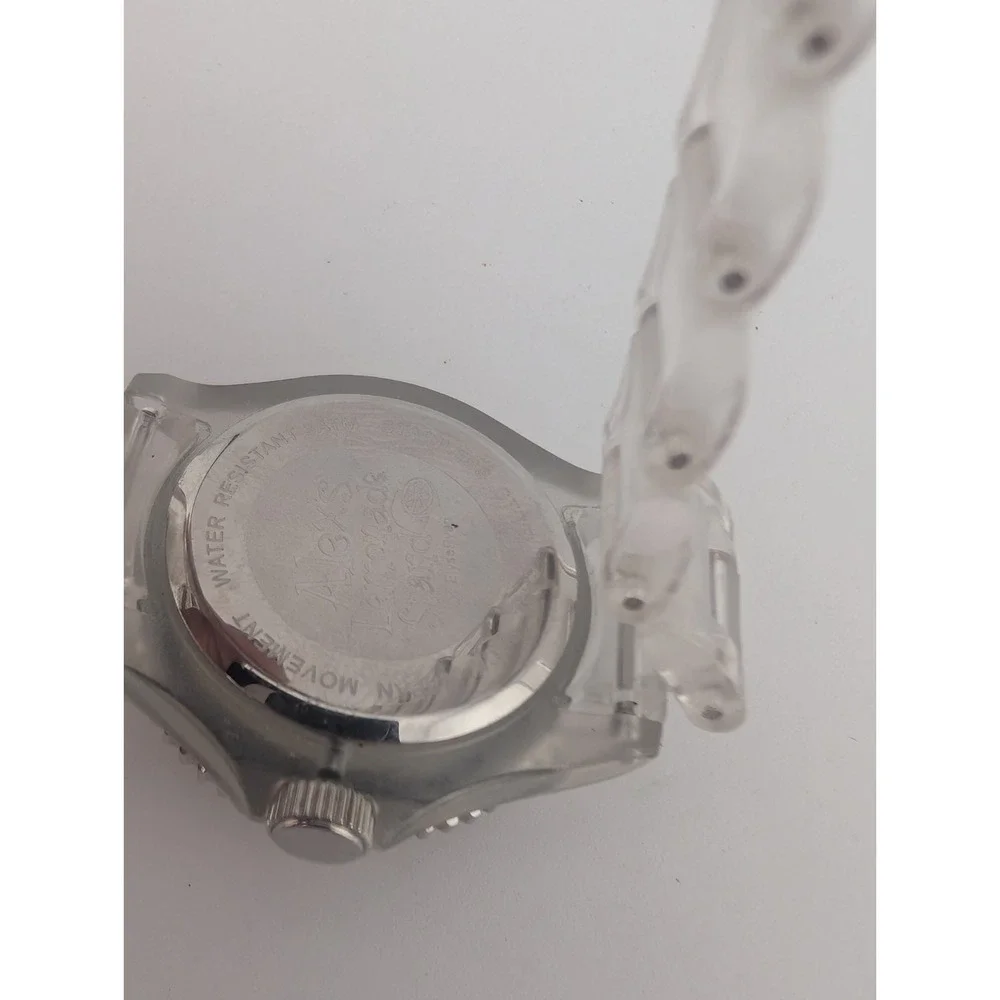 Alex's‎ Lemonade Stand by ElyseRyan Watch Women Clear Band- New Battery